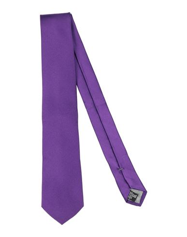 Armani Collezioni Man Ties & Bow Ties Purple Size - Silk