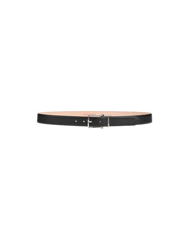 Shop Alexander Mcqueen Man Belt Black Size 36 Soft Leather
