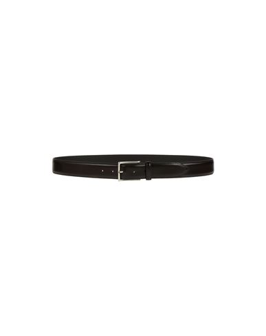 Andrea D'amico Man Belt Dark Brown Size 43.5 Soft Leather