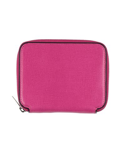 Valextra Woman Wallet Fuchsia Size - Soft Leather In Pink
