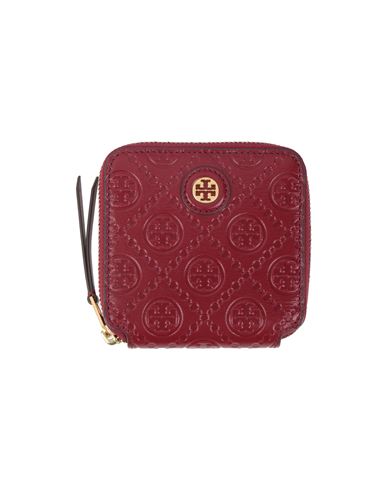 Tory Burch Woman Wallet Brick Red Size - Soft Leather