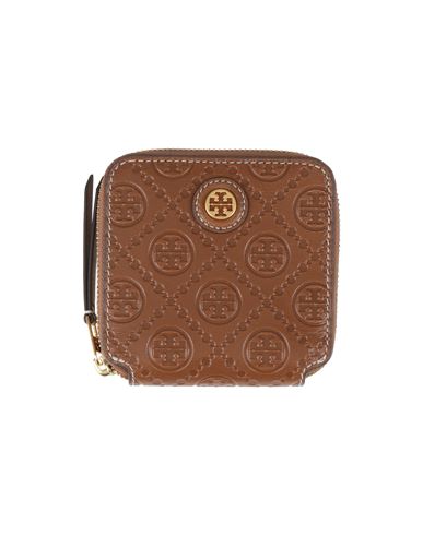 Tory Burch Woman Wallet Brown Size - Soft Leather