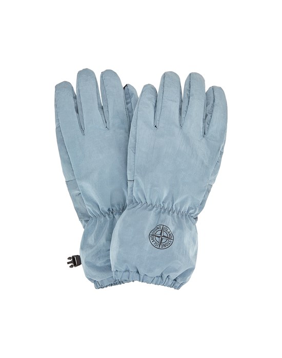  STONE ISLAND 92069 NYLON METAL IN ECONYL® REGENERATED NYLON  Gloves Man Sky Blue