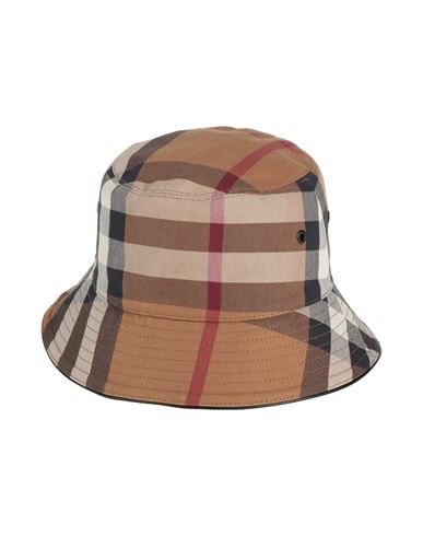 BURBERRY BURBERRY WOMAN HAT BROWN SIZE XS COTTON