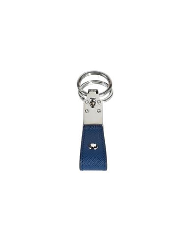 Montblanc Man Key Ring Blue Size - Calfskin
