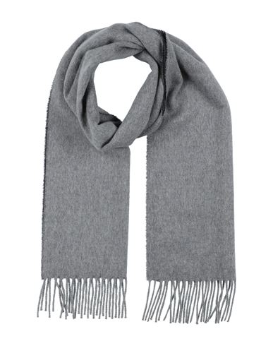 Arte Cashmere Woman Scarf Lead Size - Cashmere In Grey