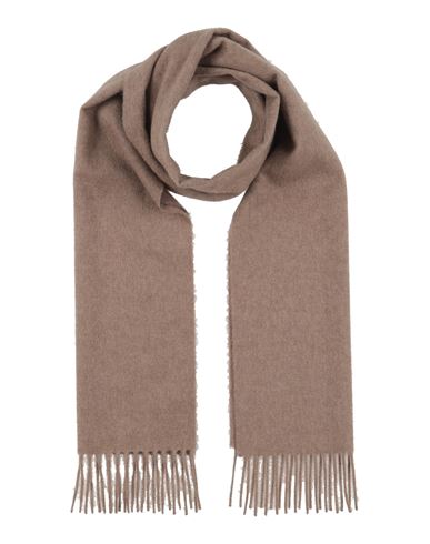 Arte Cashmere Woman Scarf Light Brown Size - Cashmere In Beige
