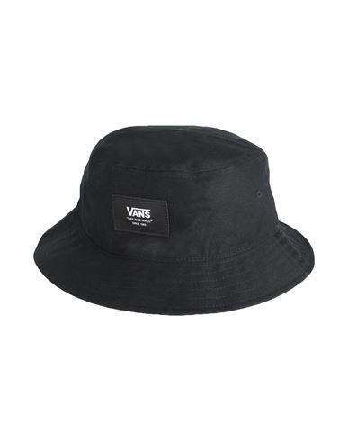 Shop Vans Patch Bucket Hat Black Size S/m Cotton