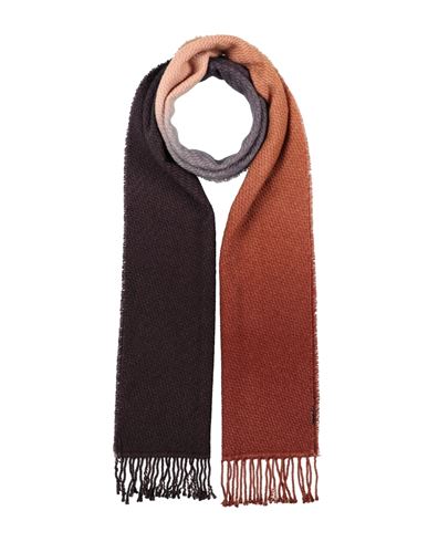 Arte Cashmere Woman Scarf Rust Size - Cashmere In Red