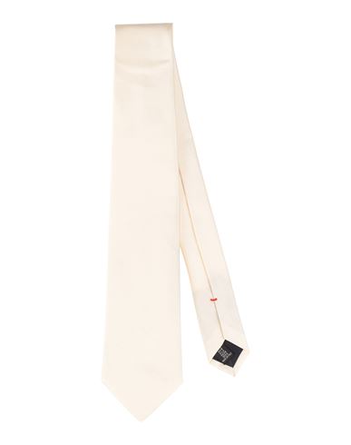 Fiorio Man Ties & Bow Ties Ivory Size - Silk In White