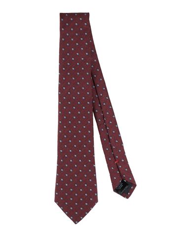 Fiorio Man Ties & Bow Ties Burgundy Size - Silk, Viscose In Red