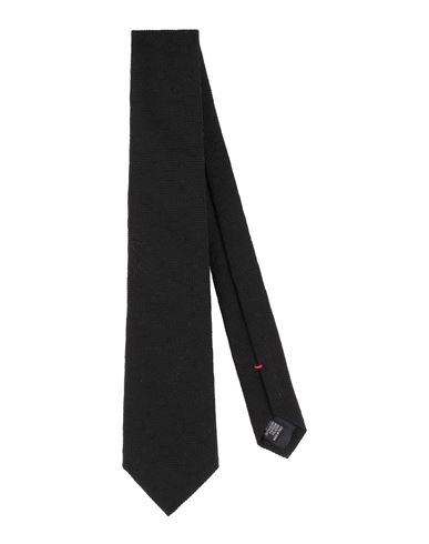 Shop Fiorio Man Ties & Bow Ties Black Size - Cotton, Polyester