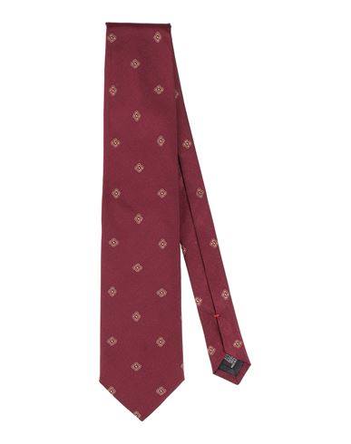 Fiorio Man Ties & Bow Ties Burgundy Size - Silk In Red