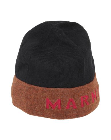 Marni Woman Hat Black Size S Virgin Wool, Polyamide
