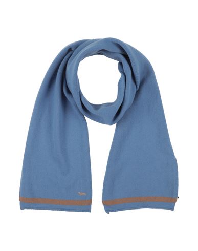 Harmont & Blaine Man Scarf Light Blue Size - Wool, Cashmere