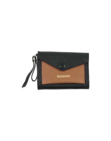 Missoni Woman Wallet Black Size - Soft Leather