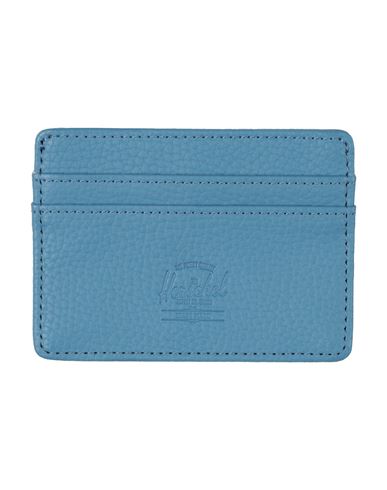 Herschel Supply Co . Man Cardholder Slate Blue Size - Textile Fibers In Blue