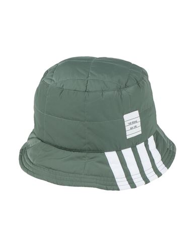 Thom Browne Man Hat Military Green Size L Polyester