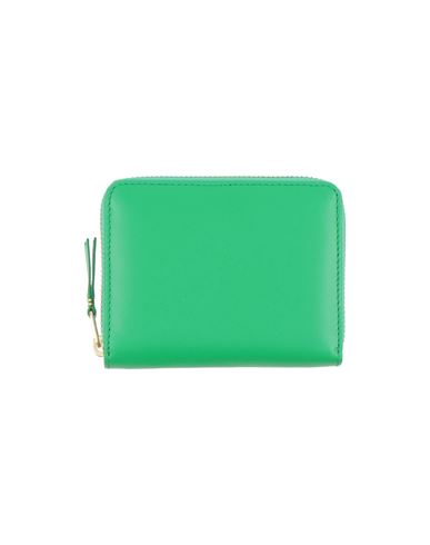 Comme Des Garçons Woman Wallet Green Size - Bovine Leather