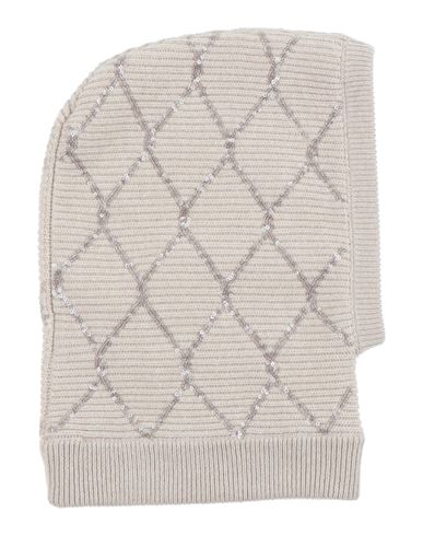 Brunello Cucinelli Woman Hat Beige Size M Cashmere, Polyester