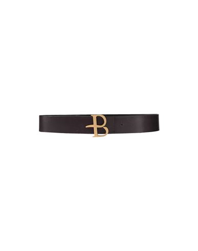 Ballantyne Woman Belt Black Size 30 Soft Leather In Black
