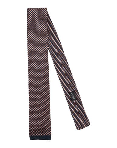 Fiorio Man Ties & Bow Ties Rust Size - Silk In Red