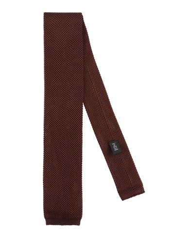 Fiorio Man Ties & Bow Ties Dark Brown Size - Silk