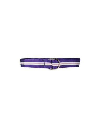 Mcneal Woman Belt Purple Size Xxl Textile Fibers, Metal