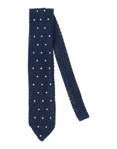 Fiorio Man Ties & Bow Ties Navy Blue Size - Silk
