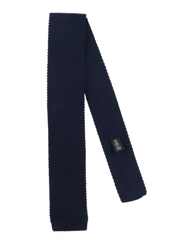 Fiorio Man Ties & Bow Ties Midnight Blue Size - Wool, Viscose, Modal In Blue