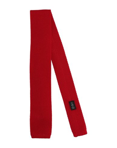 Shop Fiorio Man Ties & Bow Ties Red Size - Wool