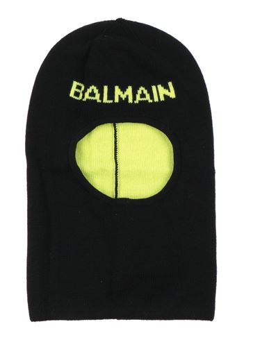 Balmain Babies'  Toddler Boy Hat Black Size 4 Virgin Wool