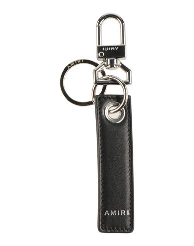 Amiri Man Key Ring Black Size - Soft Leather