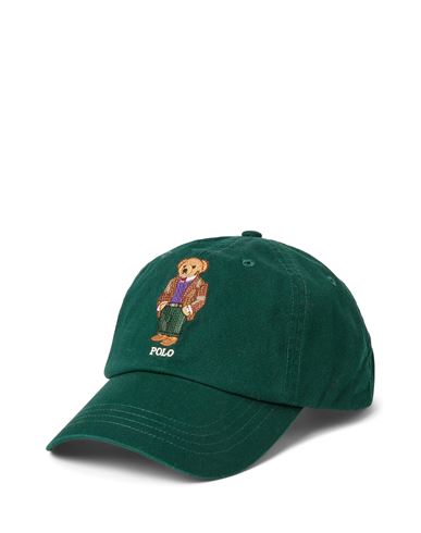 Polo Ralph Lauren Man Hat Dark Green Size Onesize Cotton