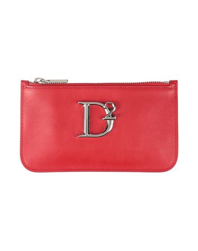 Dsquared2 Woman Wallet Red Size - Calfskin In Red