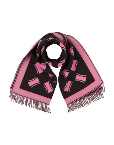 Drumohr Woman Scarf Pink Size - Wool, Cashmere In Pink