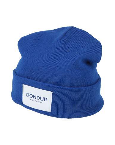 Dondup Woman Hat Bright Blue Size Onesize Wool, Acrylic