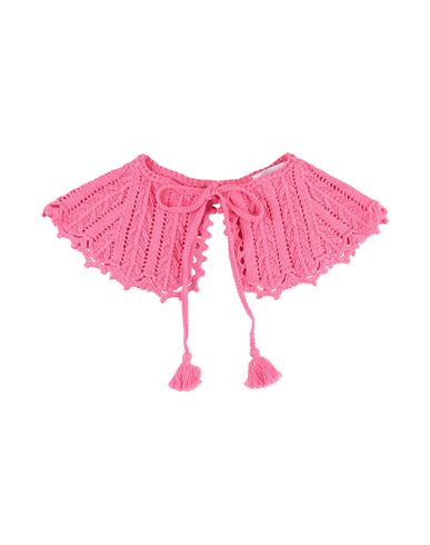 Shop Msgm Woman Scarf Pink Size - Cotton, Acrylic