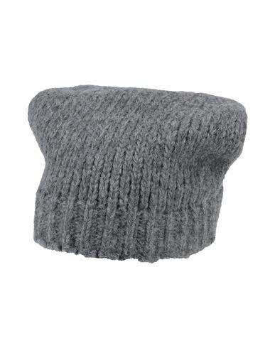 Aragona Woman Hat Grey Size Onesize Baby Alpaca Wool, Merino Wool, Polyamide