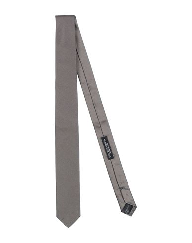 Dolce & Gabbana Man Ties & Bow Ties Steel Grey Size - Silk In Grey