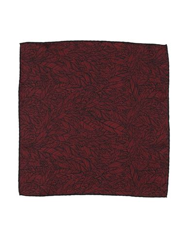Zegna Man Scarf Burgundy Size - Silk In Red