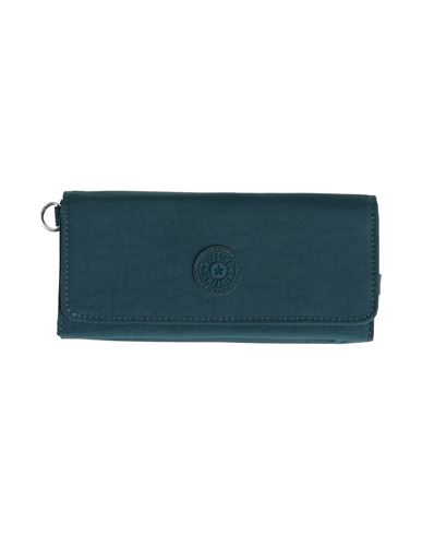 Kipling Woman Wallet Deep Teal Size - Polyamide In Blue