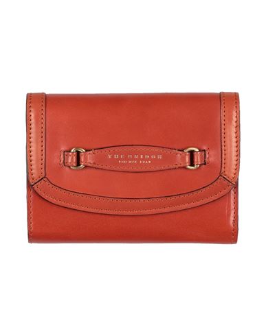 The Bridge Woman Wallet Rust Size - Leather In Orange