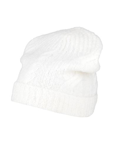 04651/a Trip In A Bag Woman Hat Ivory Size Onesize Virgin Wool, Polyamide In White