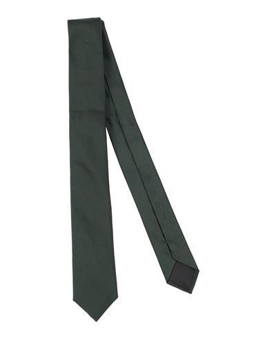 Shop Givenchy Man Ties & Bow Ties Dark Green Size - Silk