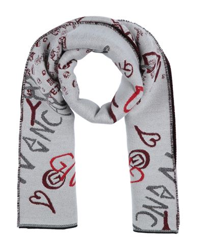 Givenchy Woman Scarf Grey Size - Wool, Virgin Wool In Gray