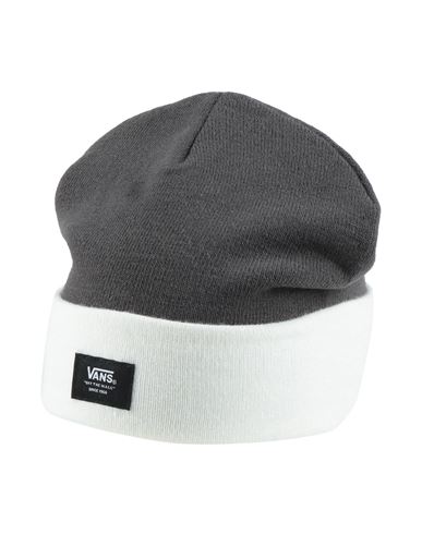 Vans Woman Hat Lead Size Onesize Acrylic, Polyamide, Elastane In Grey