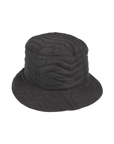 Shop Iro Woman Hat Black Size Xs Nylon