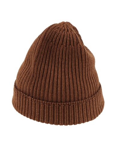 Filippo De Laurentiis Man Hat Brown Size Onesize Merino Wool