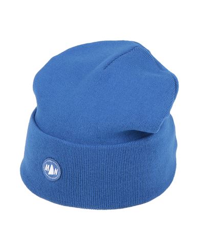 Murphy & Nye Man Hat Bright Blue Size Onesize Cotton, Polyester